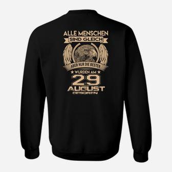 Geburtstags-Sweatshirt Personalisiert, Adler-Motiv 29. August - Seseable