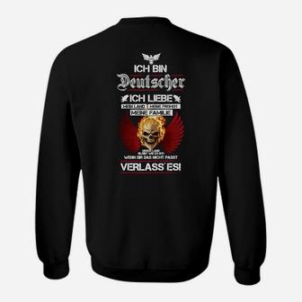 Ich Bin Deutscher Patriot Sweatshirt - Seseable