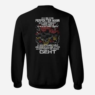 Ich Bin Kein Perfekter Mann Sweatshirt - Seseable