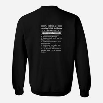 Liebeserklärung Sweatshirt für Freund zum Valentinstag, Originelles Geburtstagsgeschenk - Seseable
