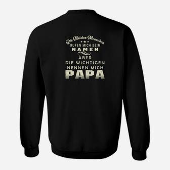 Lustiges Wichtiger Papa Sweatshirt, Ideal für Vatertag - Seseable