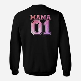Mama 01 Vintage Wasserfarbe Sweatshirt - Seseable