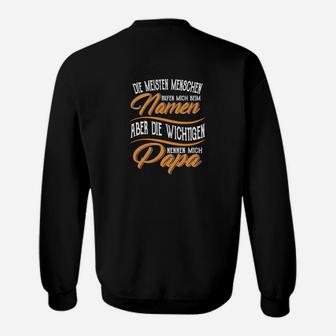 Papa Der Mann Der Mythos Die Legende Sweatshirt - Seseable