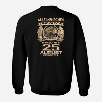 Personalisiertes Geburtstags-Sweatshirt für 25. August, Adler-Design - Seseable