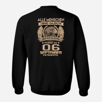 September Geburtstag Sweatshirt, Beste Menschen Geboren im September - Seseable