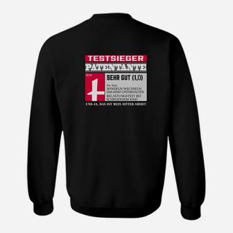 Testsieger Patentante 1 Sweatshirt - Seseable