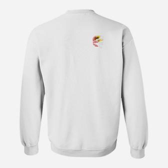 Herren Sweatshirt Weiß mit eingesticktem Logo, Elegantes Design - Seseable