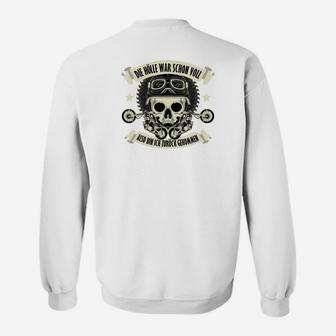 Hölle-Krieg Sweatshirt, Einzigartige Krieger Design Tee - Seseable