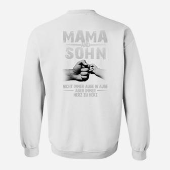 Murmutter Sohn Mama Und Sohn Sweatshirt - Seseable