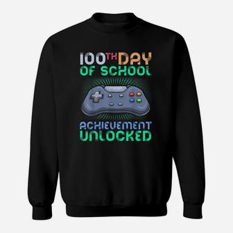 100th Day Of School Teachers Happy 100 Days Sweat Shirt - Seseable