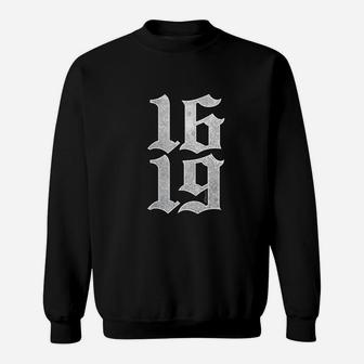 1619 Vintage African American Black History Month Sweat Shirt - Seseable