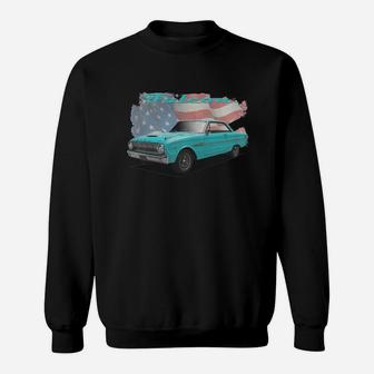 1963 Turquoise Falcon Sweat Shirt - Seseable