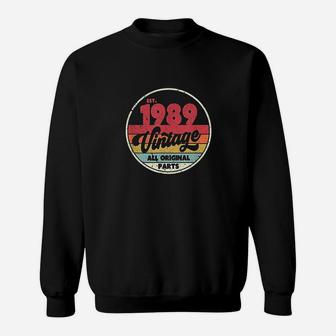 1989 Vintage Birthday Sweat Shirt - Seseable