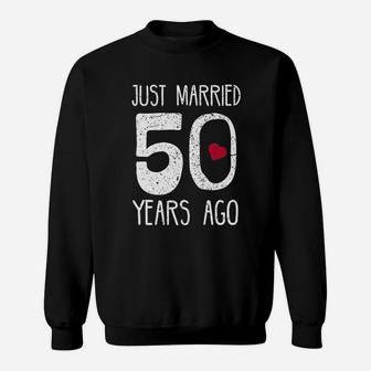 50th Wedding Anniversary Funny Gift For Couples Sweat Shirt - Seseable