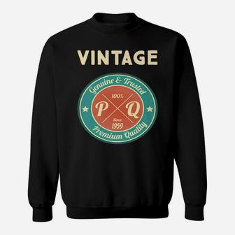 63rd Birthday Gift Idea Vintage 1959 Women Men Sweat Shirt | Seseable UK