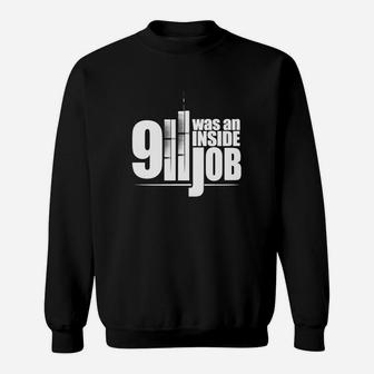 911 Was An Inside Job Tshirt- Cool 119 Shirt Sweat Shirt - Seseable