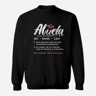 Abuela Mothers Day Gift In Spanish Sweat Shirt - Seseable