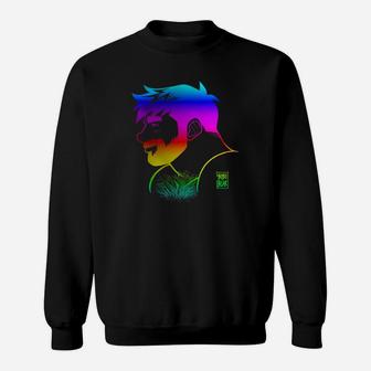 Adam Likes Rainbows Gay Pride 35 Sweat Shirt