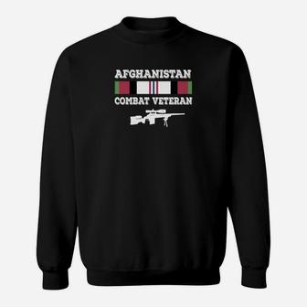 Afghanistan Veteran - Afghanistan Combat Veteran Sweat Shirt - Seseable