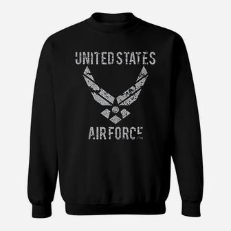 Air Force Us Veterans Sweat Shirt - Seseable