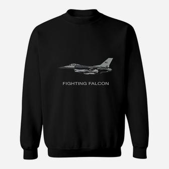 Air Force Veteran Usa Fighting Falcon Sweat Shirt - Seseable