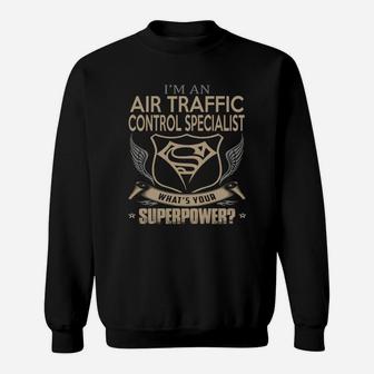 Air Traffic Control Specialist Sweat Shirt - Seseable