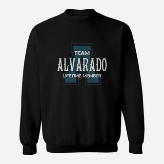 Alvarado Shirts - Team Alvarado Lifetime Member Name Shirts Sweat Shirt - Seseable
