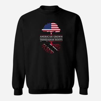 American Grown With Trinidadian Roots Trinidad Sweat Shirt - Seseable