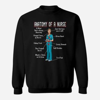 Anatomy Of A Nurse Best Gift For National Nurses Week 2020 Sweat Shirt - Seseable