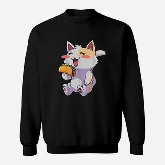 Anime Cat Taco Kawaii Neko Sweat Shirt - Seseable