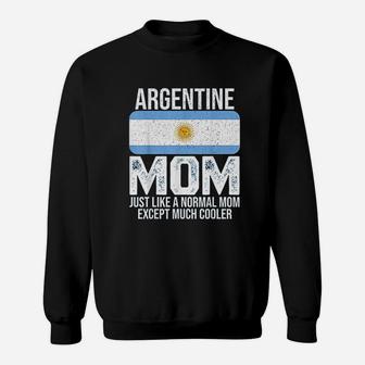 Argentine Mom Argentina Flag Sweat Shirt - Seseable