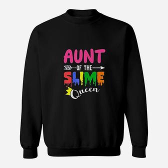 Aunt Of The Queen Birthday Trendy Family Matching Outfit Sweat Shirt | Seseable CA