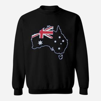 Australia Pride Vintage Style Sweat Shirt - Seseable