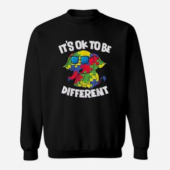 Autsm Awareness Puzzle Graphic I Teach Awesome Kids Sweat Shirt - Seseable