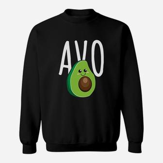 Avocado Avo Vegan Couples Loves Matching Outfit For Couples Sweat Shirt - Seseable