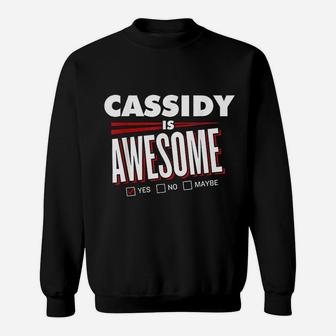 Awesome Family Friend Name Funny Gift Sweat Shirt - Seseable