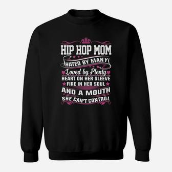 Awesome Hip Hop Mom Best Shirts For Women Sweat Shirt - Seseable
