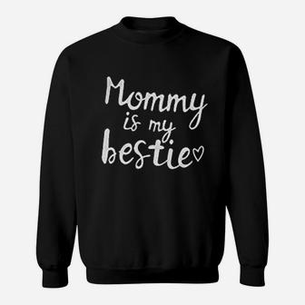 Baby Girl Outfit Mommy Is My Bestie Sweat Shirt - Seseable