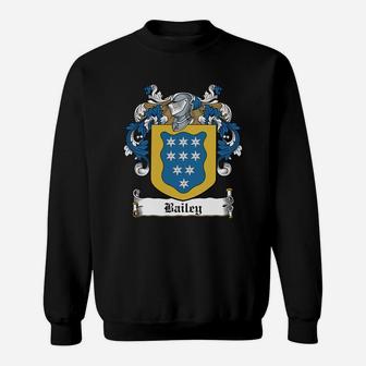 Bailey Coat Of Arms Irish Family Crests Sweat Shirt - Seseable