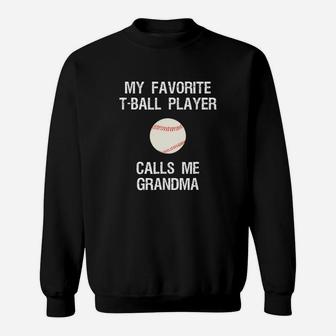 Ball Grandma Shirt - Funny Proud Tee Ball Grandma Favorite Sweat Shirt - Seseable