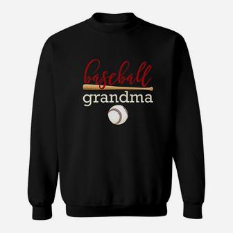 Baseball Grandma Family Baseball Sweat Shirt | Seseable UK
