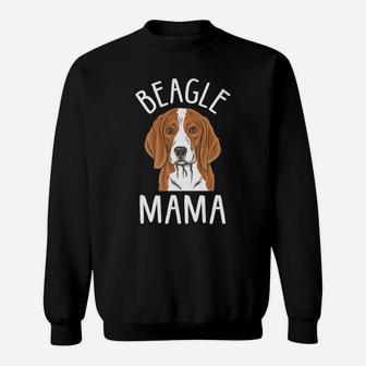 Beagle Mom Beagle Mama birthday Sweat Shirt - Seseable