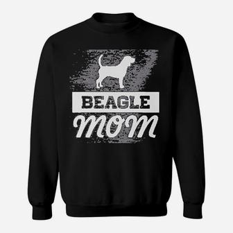 Beagle Mom Dog Lover Sweat Shirt - Seseable
