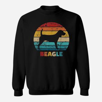 Beagle Vintage Dog Lover Sweat Shirt - Seseable