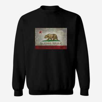 Bear - California Republic State Flag Shirts Sweat Shirt - Seseable