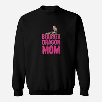 Bearded Dragon Mom Women Kids Funny Bearded Dragon Gift Sweat Shirt - Seseable