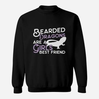 Bearded Dragon Shirt For Girls Bearded Dragons Best Friend Sweatshirt - Seseable