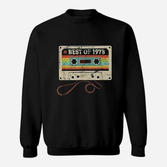 Best 1978 Vintage 43 Years Old 43rd Birthday Gif Sweat Shirt | Seseable UK
