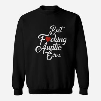 Best Auntie Ever Family Aunt Gifts From Niece Sweat Shirt - Seseable