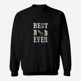 Best Electrician Dad Ever Sweat Shirt - Seseable